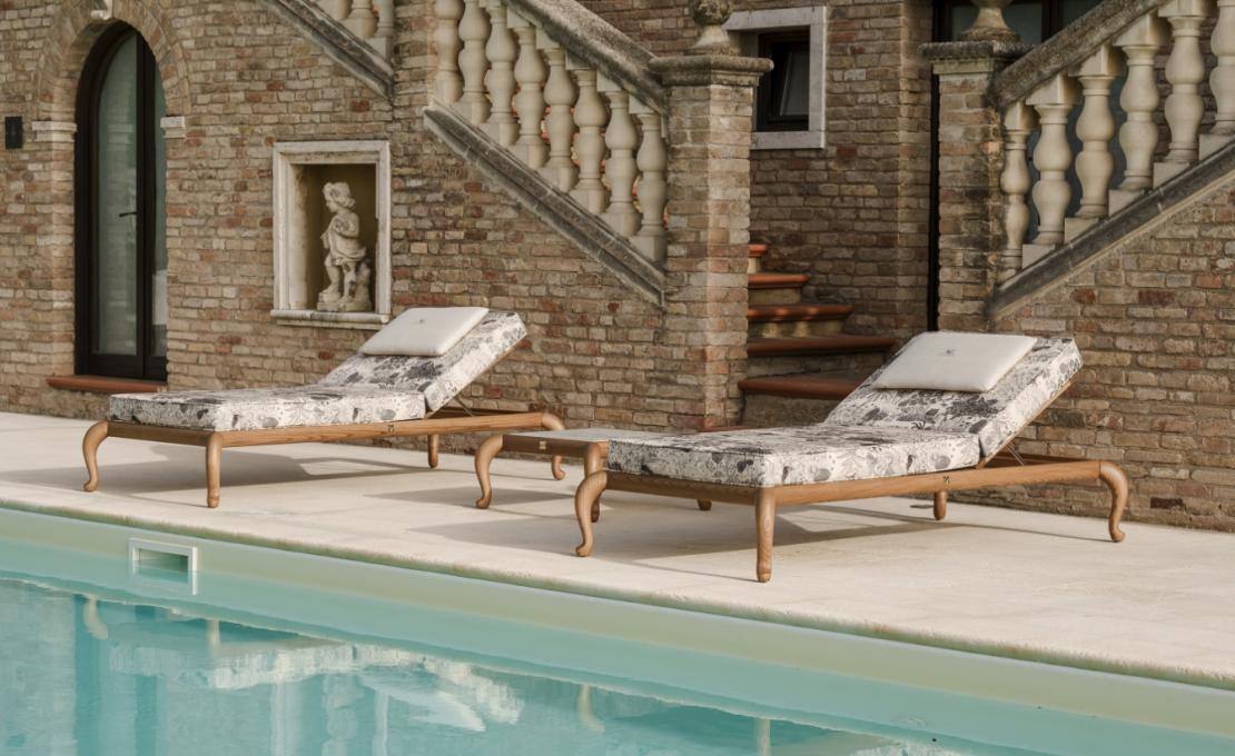 Коллекция уличной мебели модель Canopo Wood от фабрики Dolcefarniente