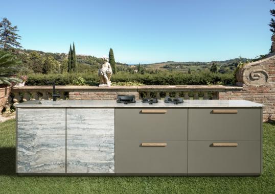 Коллекция уличной мебели модель Canopo Wood от фабрики Dolcefarniente