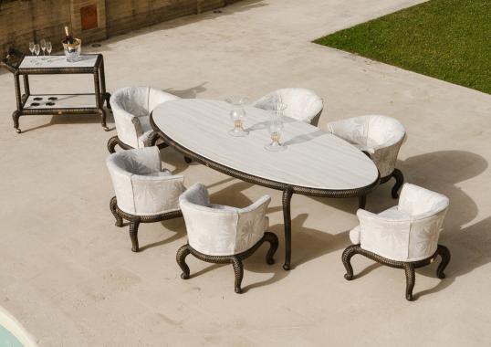 Коллекция уличной мебели модель Canopo от фабрики Dolcefarniente