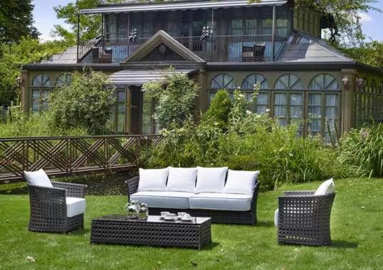 Коллекция уличной мебели модель Canopo Wood от фабрики Dolcefarniente