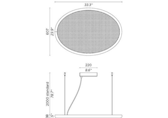 Подвесной светильник Contardi Bogotà image 3