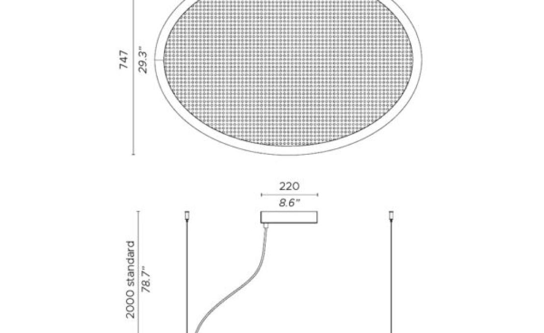 Подвесной светильник от фабрики Contardi модель Bogotà Pendant Lamp