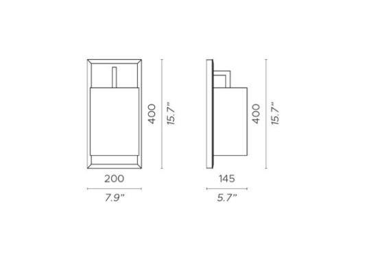 Настенный светильник Contardi Coco image 2