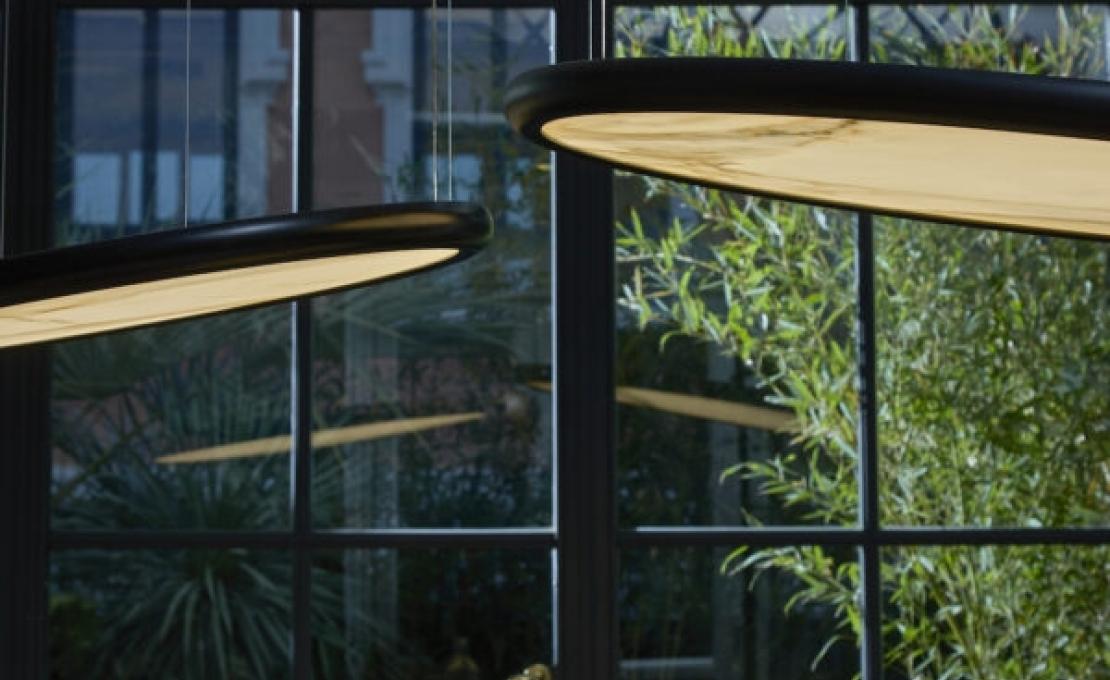 Подвесной светильник от фабрики Contardi модель Bogotà Pendant Lamp