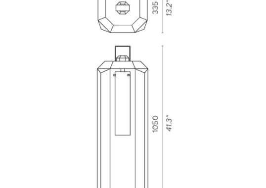 Торшер Contardi Cube Lantern image 4