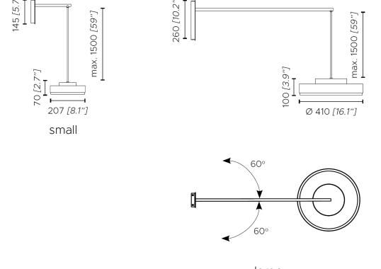 Настенный светильник Contardi Discus image 6