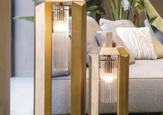 Торшер от фабрики Contardi модель Cube Lantern