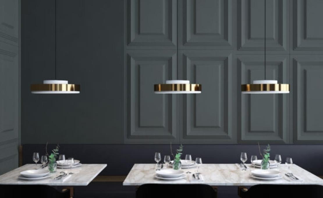 Подвесной светильник от фабрики Contardi модель Discus Pendant Lamp 