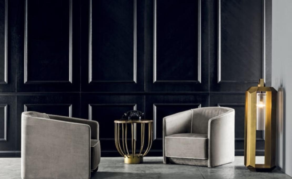 Торшер от фабрики Contardi модель Cube Lantern