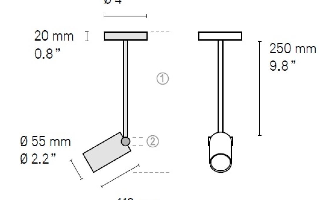Настенный Светильник от фабрики CVL Luminaires модель Calee Spot