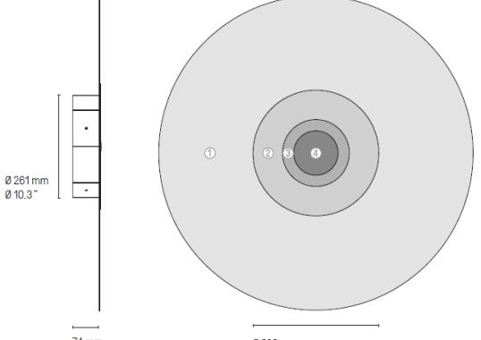 Настенный светильник CVL Luminaires Atmos image 2