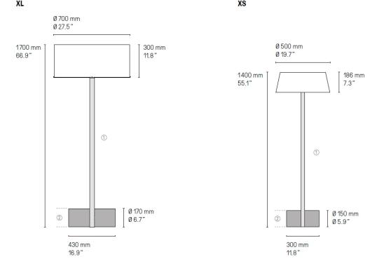 Торшер CVL Luminaires Calee Floor image 2