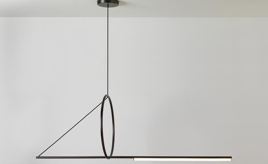 Подвесной светильник от фабрики CVL Luminaires модель Cercle &amp; Trait Pendant Lamp