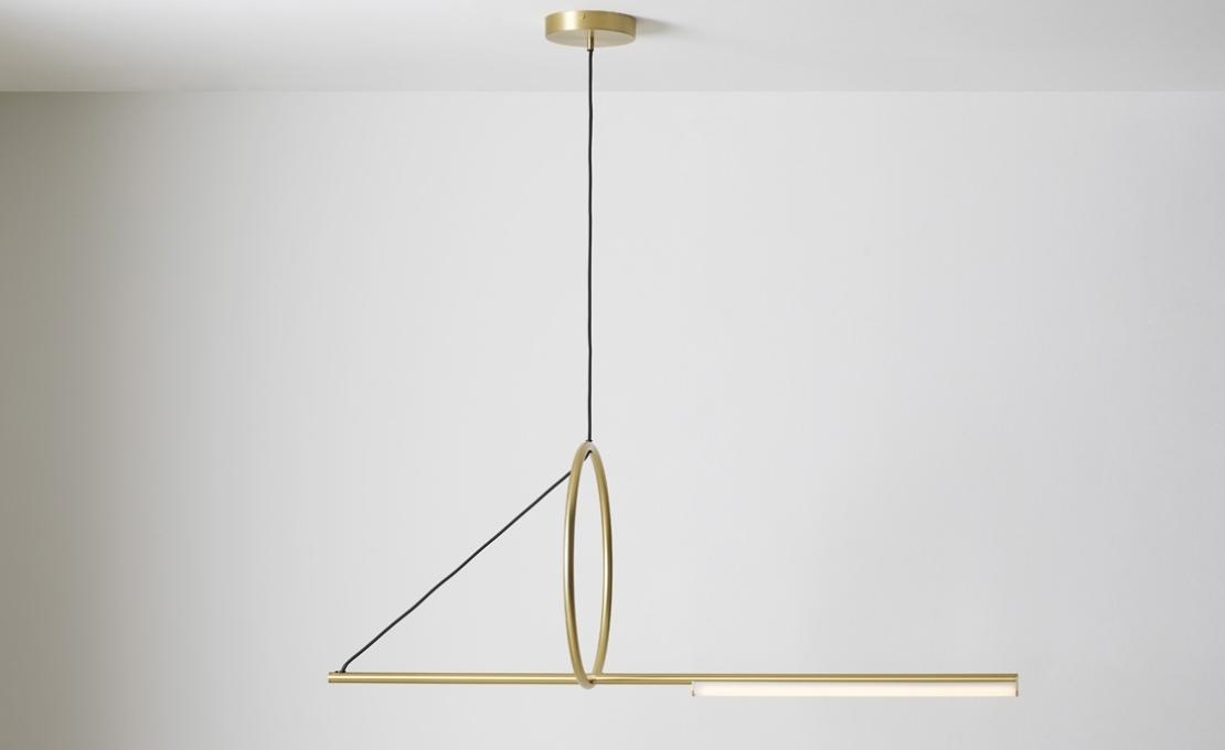 Подвесной светильник от фабрики CVL Luminaires модель Cercle &amp; Trait Pendant Lamp