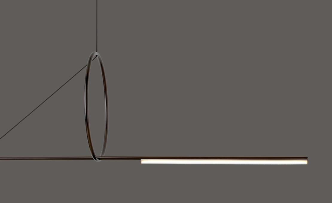 Подвесной светильник от фабрики CVL Luminaires модель Cercle &amp; Trait Pendant Lamp