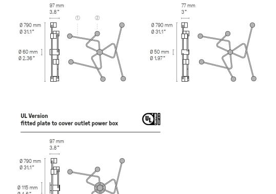 Настенный светильник CVL Luminaires Constellation image 2