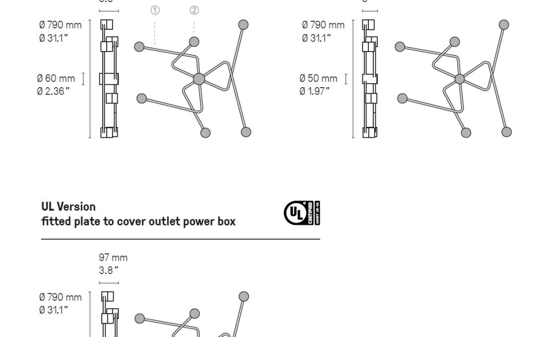 Настенный Светильник от фабрики CVL Luminaires модель Constellation Wall Lamp