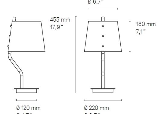 Настольная лампа CVL Luminaires Couture image 2