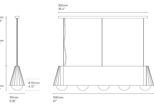 Подвесной светильник CVL Luminaires Cornet image 3