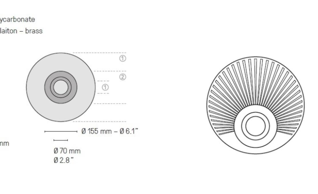 Настенный Светильник от фабрики CVL Luminaires модель Earth Radian Wall Lamp