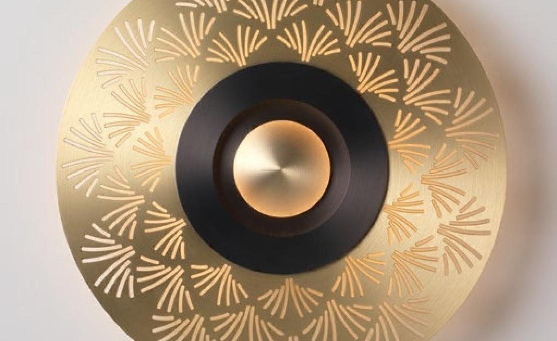 Настенный Светильник от фабрики CVL Luminaires модель Earth Palm Wall Lamp
