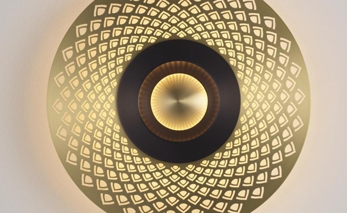 Настенный Светильник от фабрики CVL Luminaires модель Earth Mandala Wall Lamp