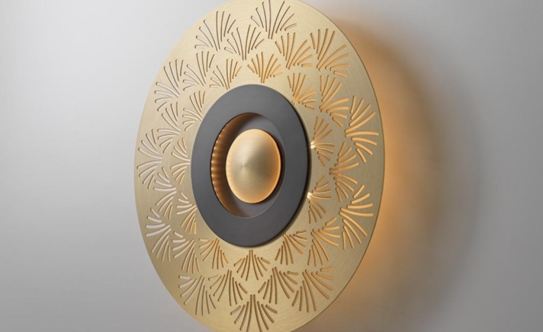 Настенный Светильник от фабрики CVL Luminaires модель Earth Palm Wall Lamp