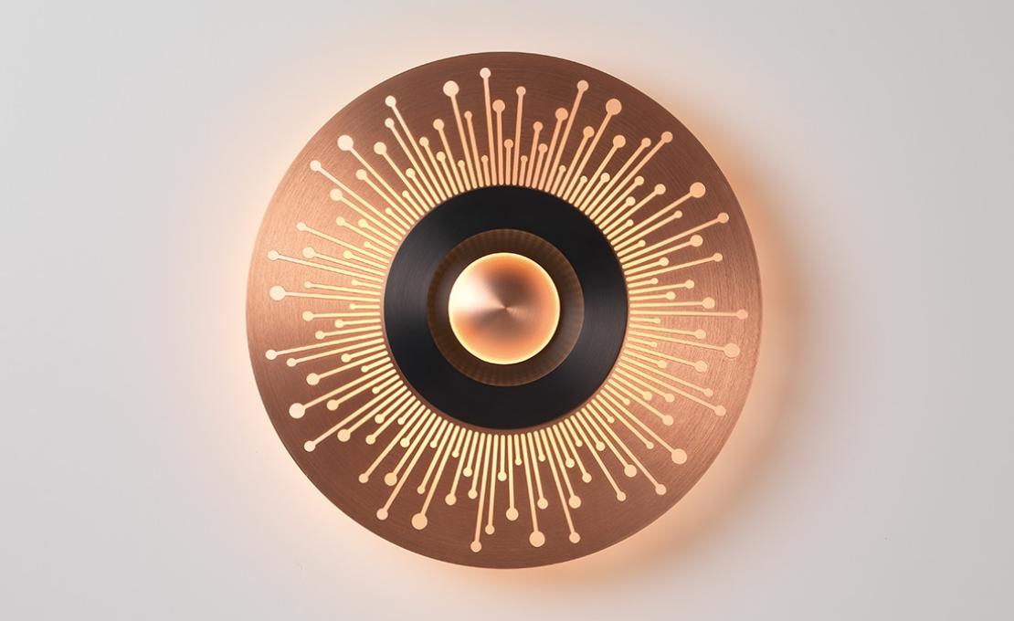 Настенный Светильник от фабрики CVL Luminaires модель Earth Sun Wall Lamp