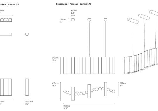 Подвесной светильник CVL Luminaires Gamma image 3