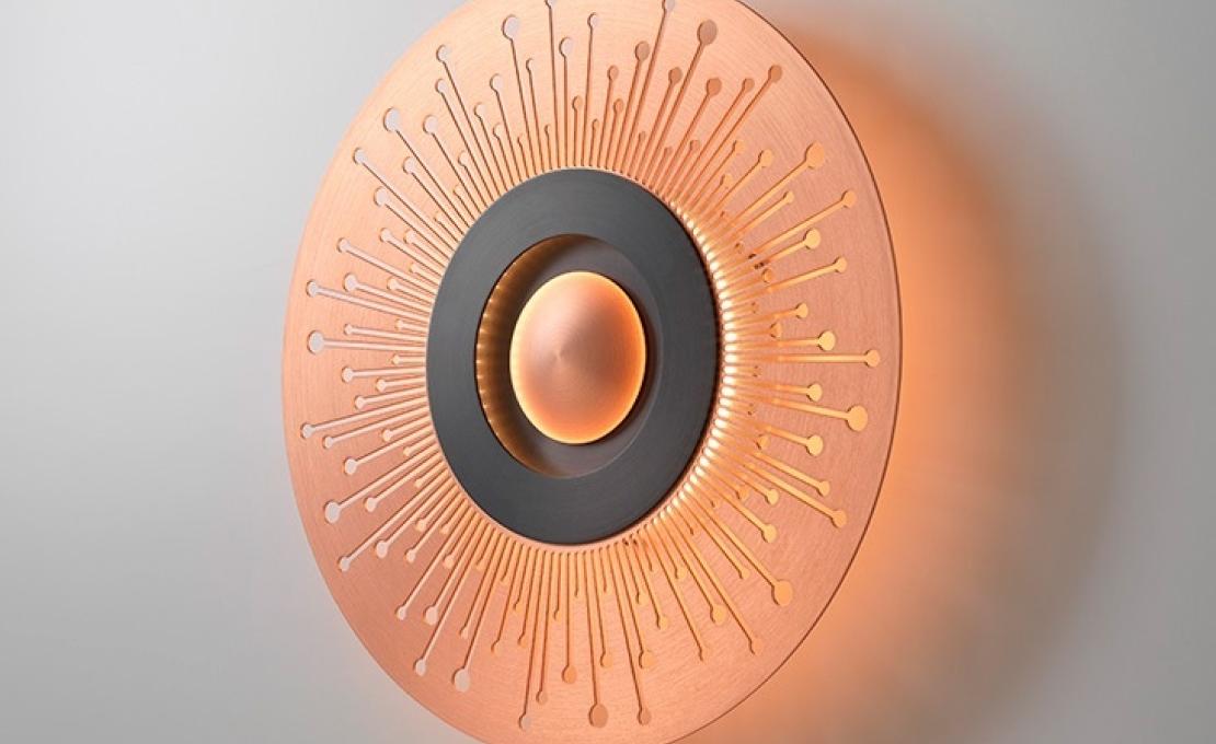 Настенный Светильник от фабрики CVL Luminaires модель Earth Sun Wall Lamp