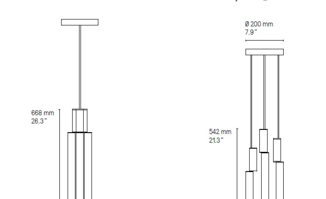 Подвесной светильник от фабрики CVL Luminaires модель Signal Pendant Lamp 