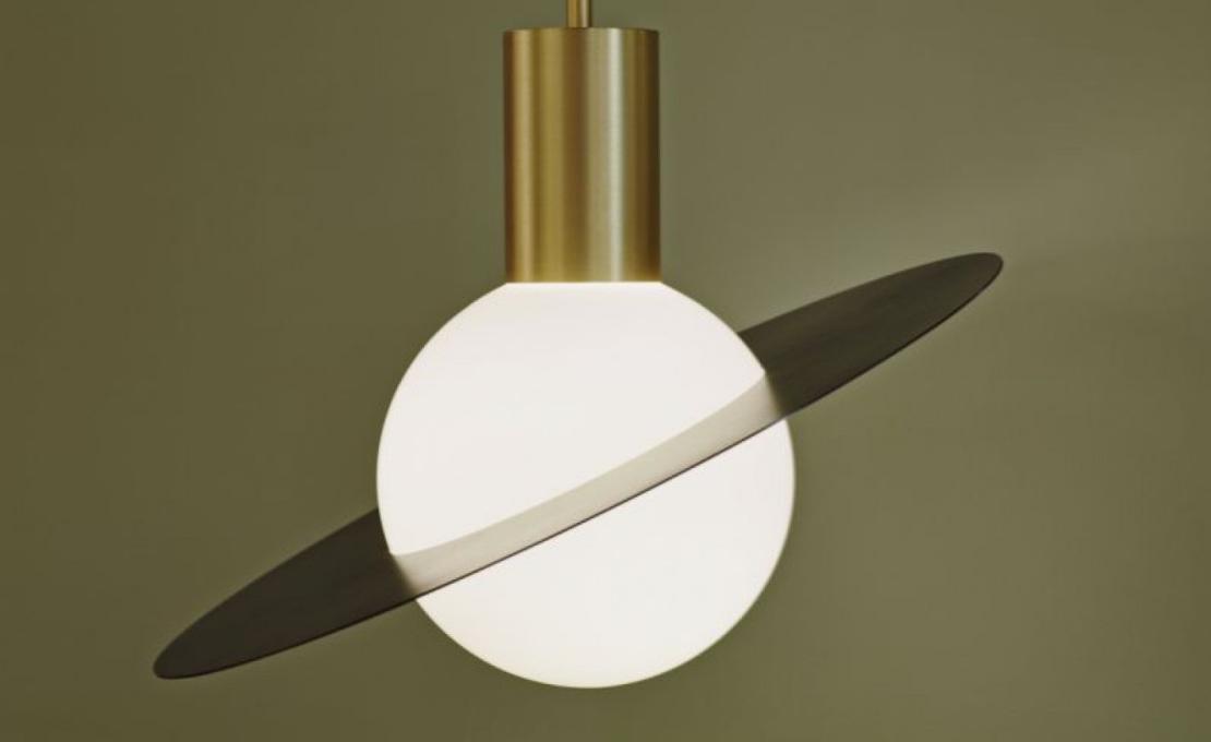 Подвесной светильник от фабрики CVL Luminaires модель Saturne Suspension Lamp