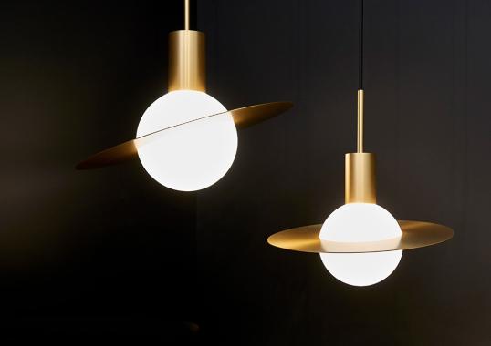 Подвесной светильник от фабрики CVL Luminaires модель Saturne Suspension Lamp