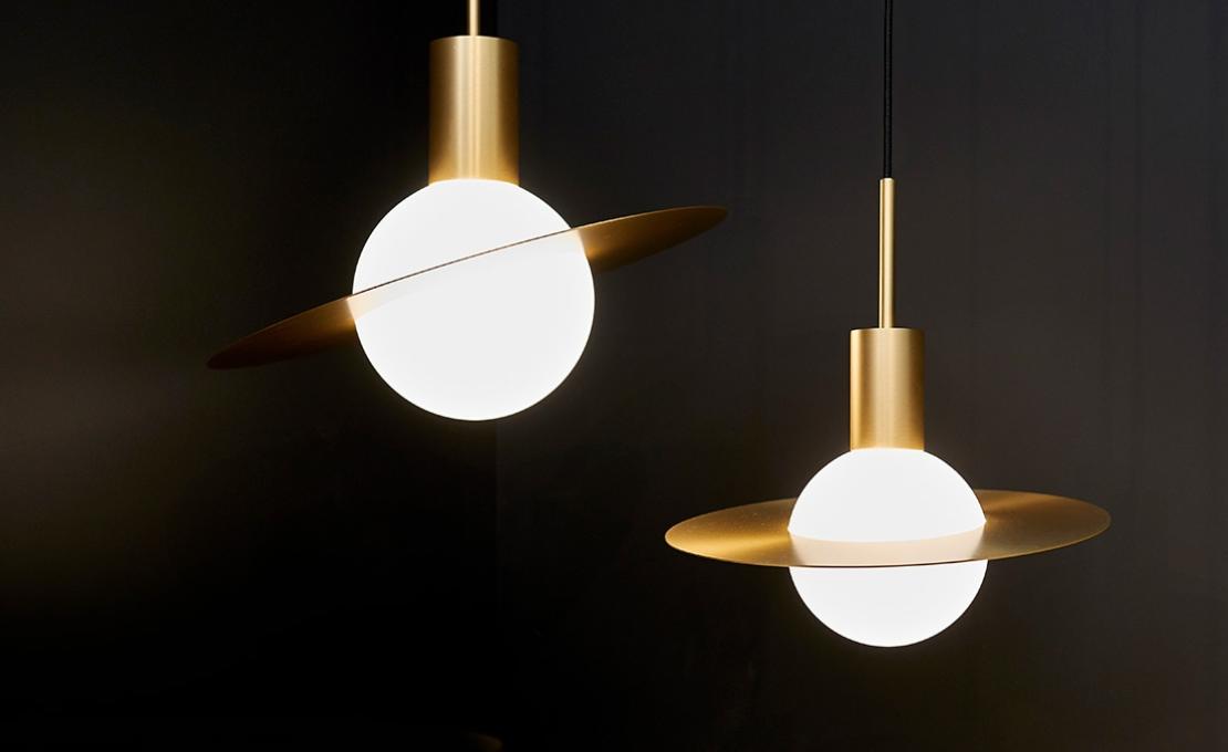 Подвесной светильник от фабрики CVL Luminaires модель Saturne Suspension Lamp