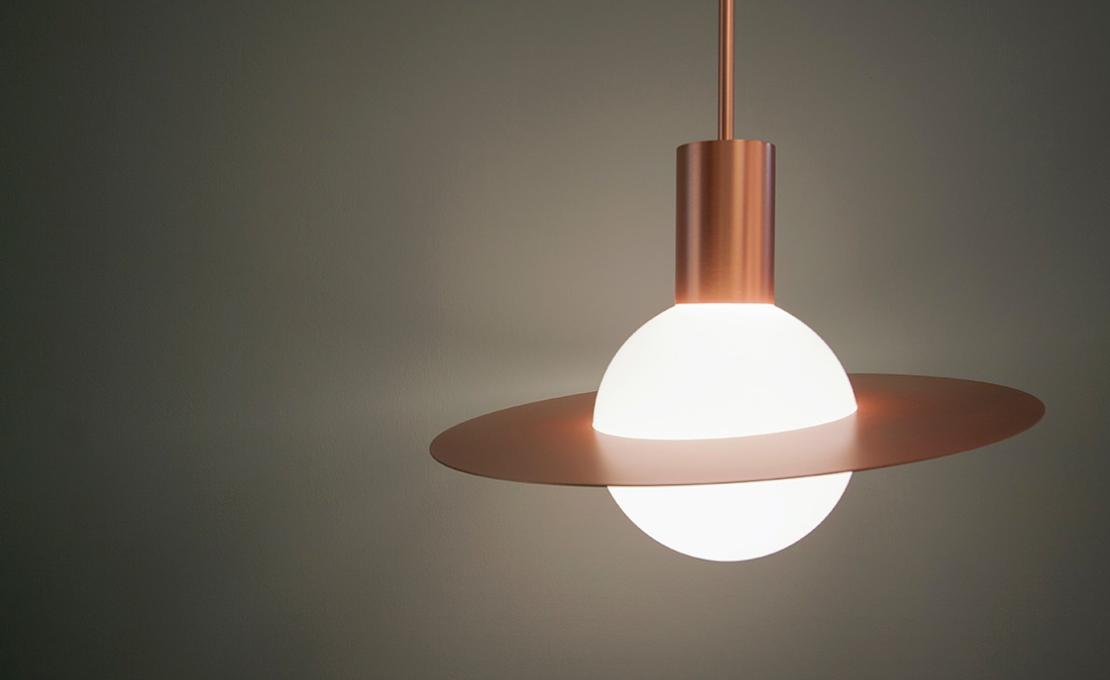 Подвесной светильник от фабрики CVL Luminaires модель Saturne Suspension Lamp