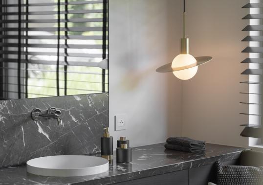 Подвесной светильник от фабрики CVL Luminaires модель Saturne Suspension Lamp