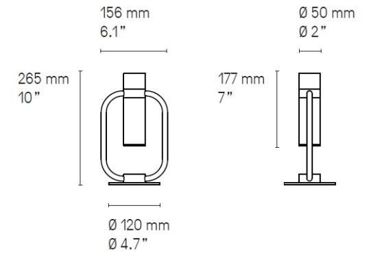 Настольная лампа CVL Luminaires Storm image 2