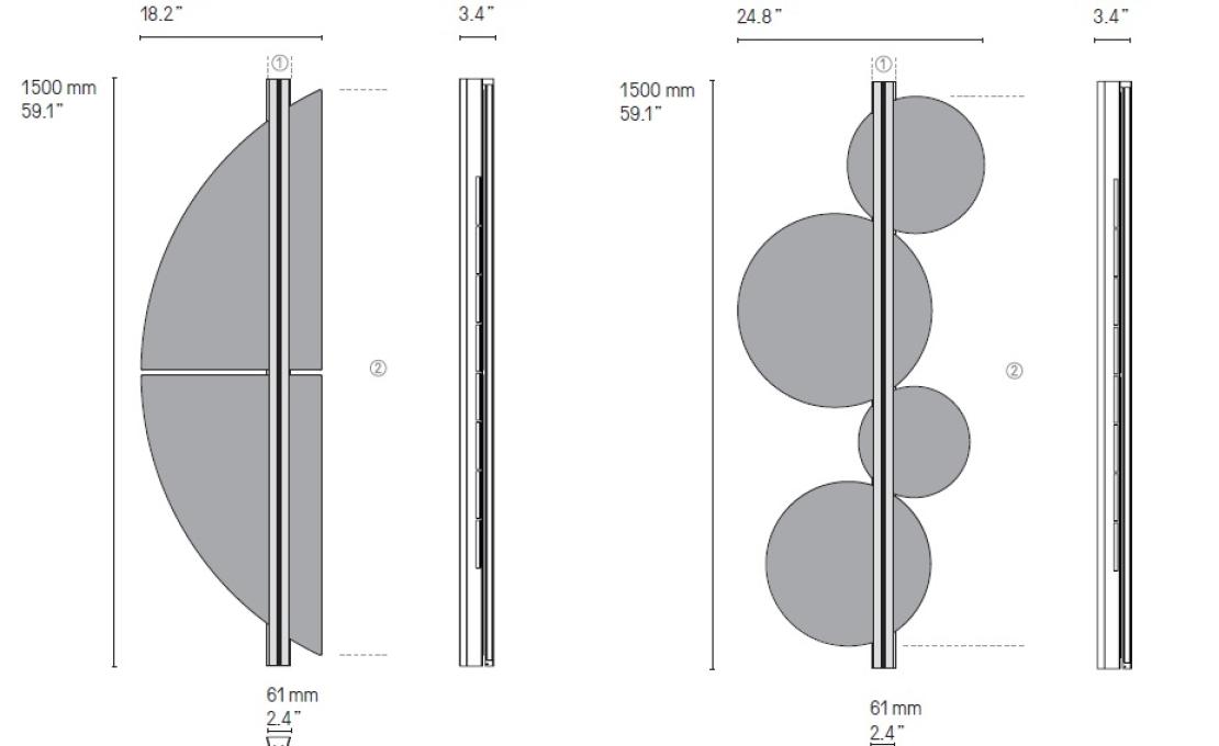 Настенный Светильник от фабрики CVL Luminaires модель Strate Wall Lamp 