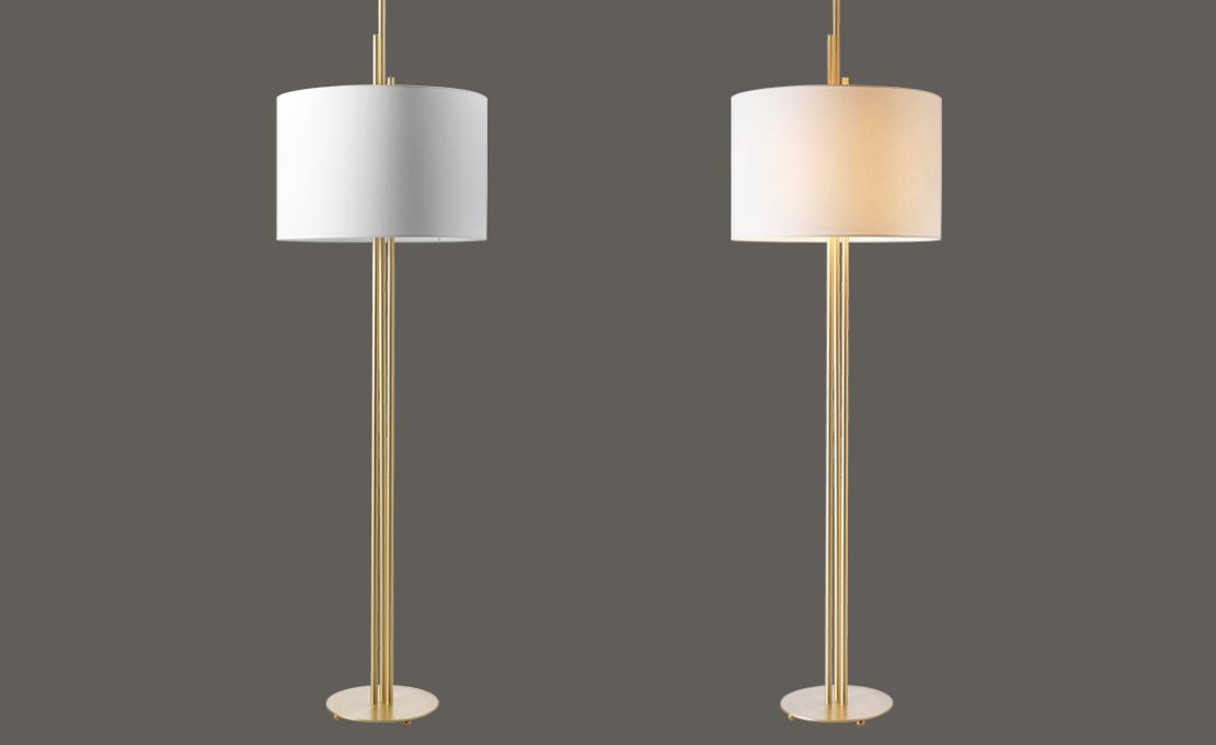Торшер от фабрики CVL Luminaires модель Upper Floor Lamp