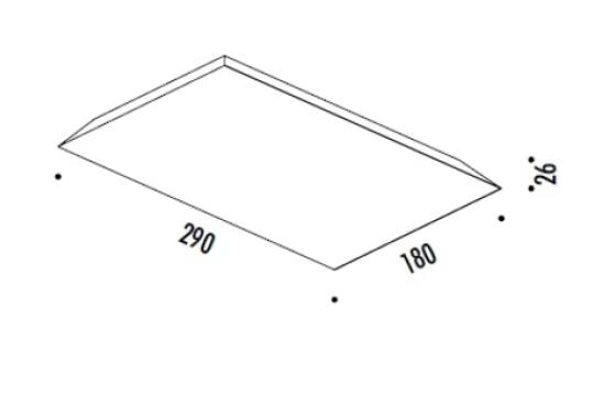 Настенный светильник Davide Groppi Foil LED-Ceiling image 2