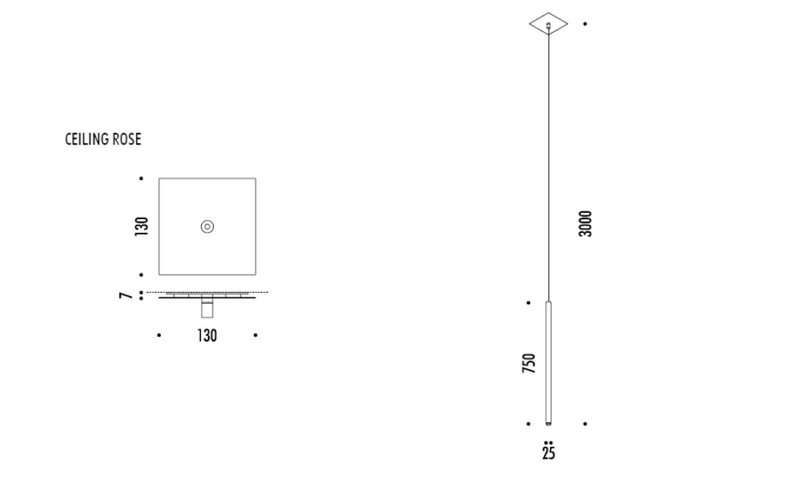 Подвесной светильник от фабрики Davide Groppi модель Miss 2 Pendant Lamp