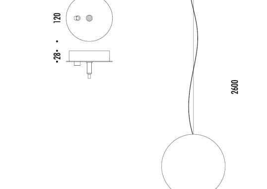 Подвесной светильник Davide Groppi 1A2830000.00.00 image 2