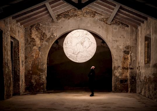 Подвесной светильник Davide Groppi Moon 120-200 image 3