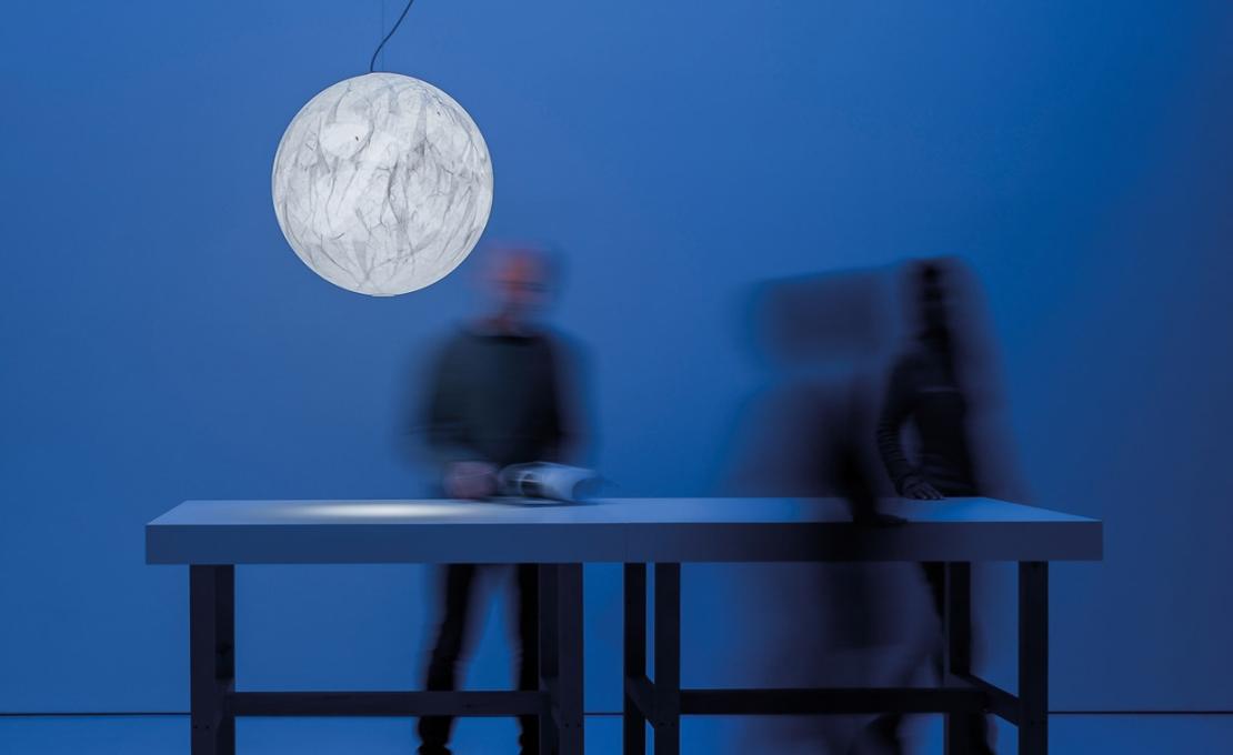 Подвесной светильник от фабрики Davide Groppi модель Moon Pendant Lamp