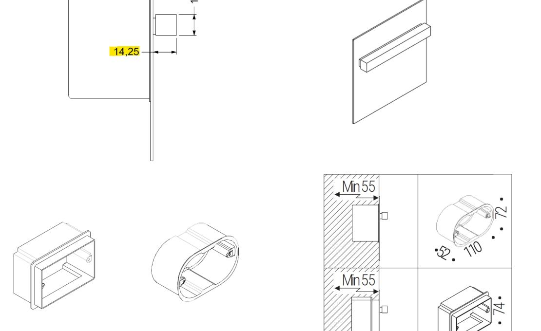 Для Улицы от фабрики Davide Groppi модель Nuit Wall Lamp