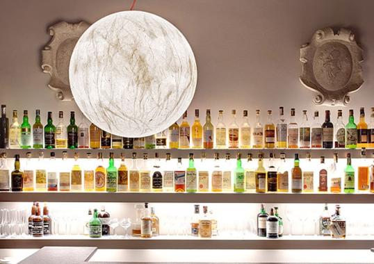 Подвесной светильник от фабрики Davide Groppi модель Moon Pendant Lamp