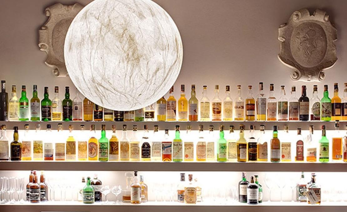 Подвесной светильник от фабрики Davide Groppi модель Moon Pendant Lamp