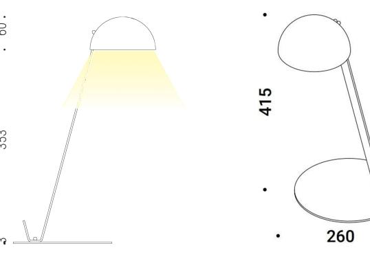 Настольная лампа Davide Groppi 1A4550100A.30.00+1Z0000088 image 2