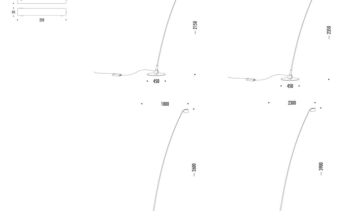 Торшер от фабрики Davide Groppi модель Sampei Floor Lamp