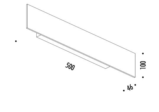 Настенный светильник Davide Groppi Shade image 2